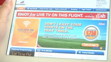 'TV Flies Free' on Southwest Airlines Compliments of DISH