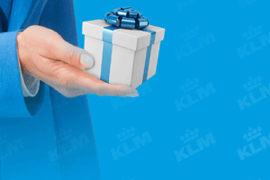 Give friends a surprise on KLM