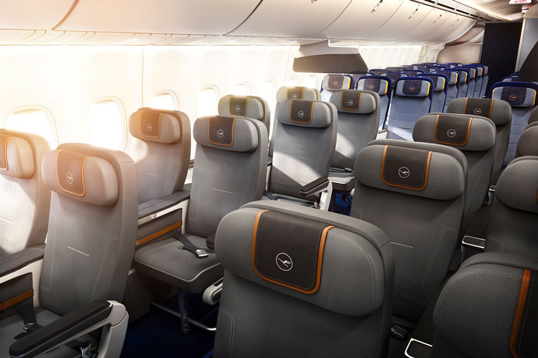 Lufthansa Premium Economy cabin