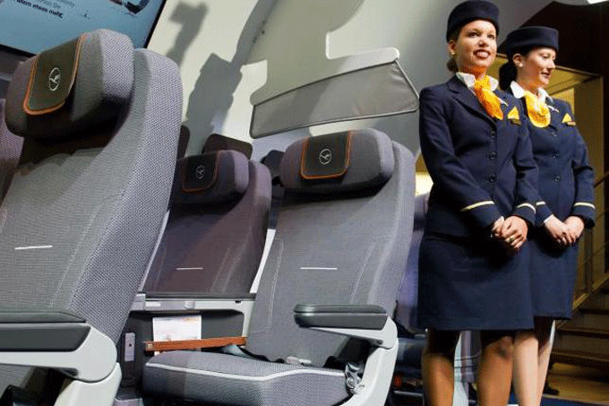 Lufthansa Premium Economy provides greater comfort and enhanced service