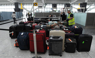 Heathrow baggage problems