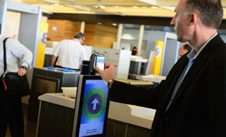Trial allows passengers to use NFC boarding pass throughout airport