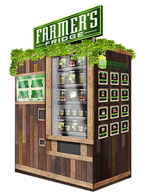 Marriott healthy-vending kiosk