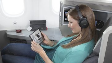 American Airlines Business Class IFE