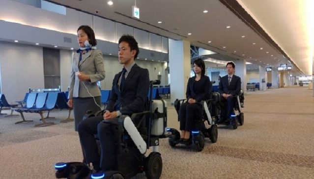 ANA's self-driving wheelchair