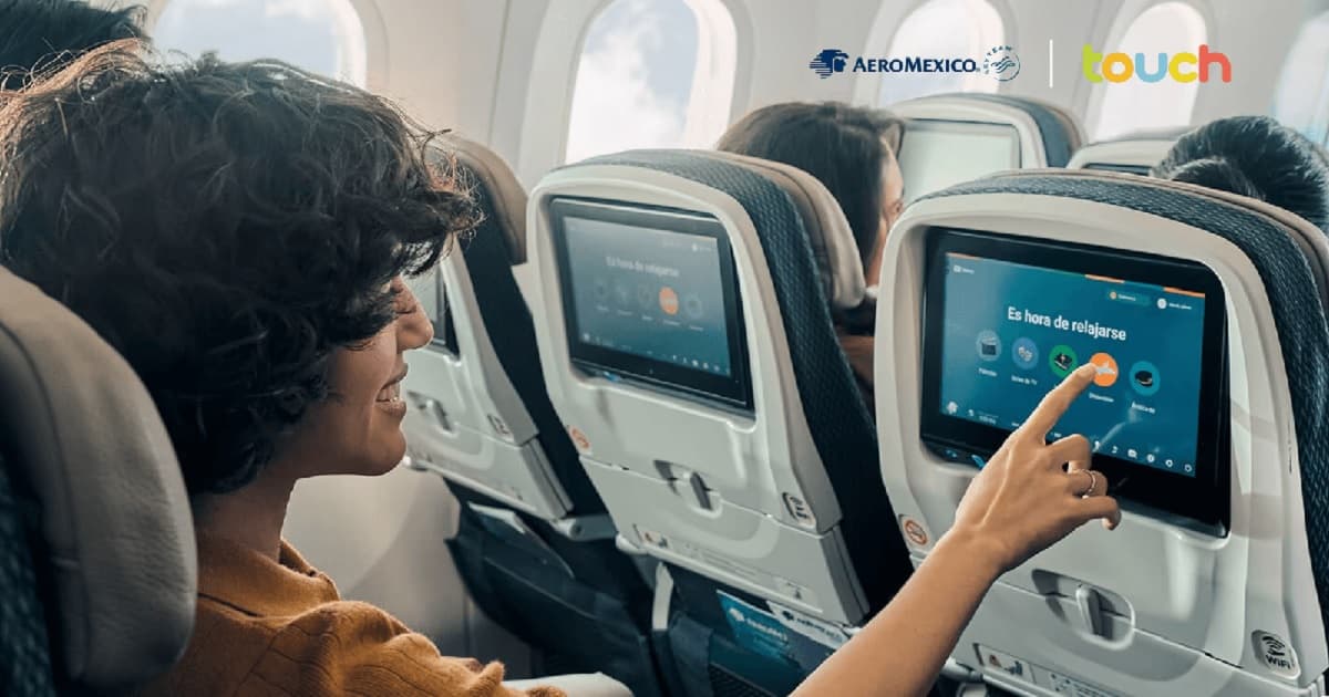 Aeromexico extends Touch IFE deal