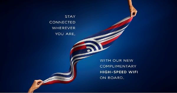 Air France free inflight wifi