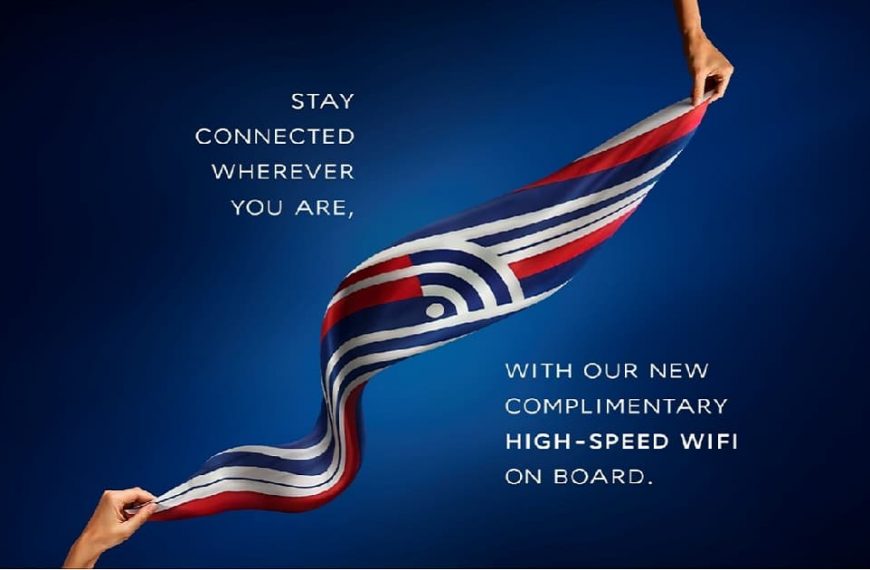 Air France launches free inflight high-speed wifi
