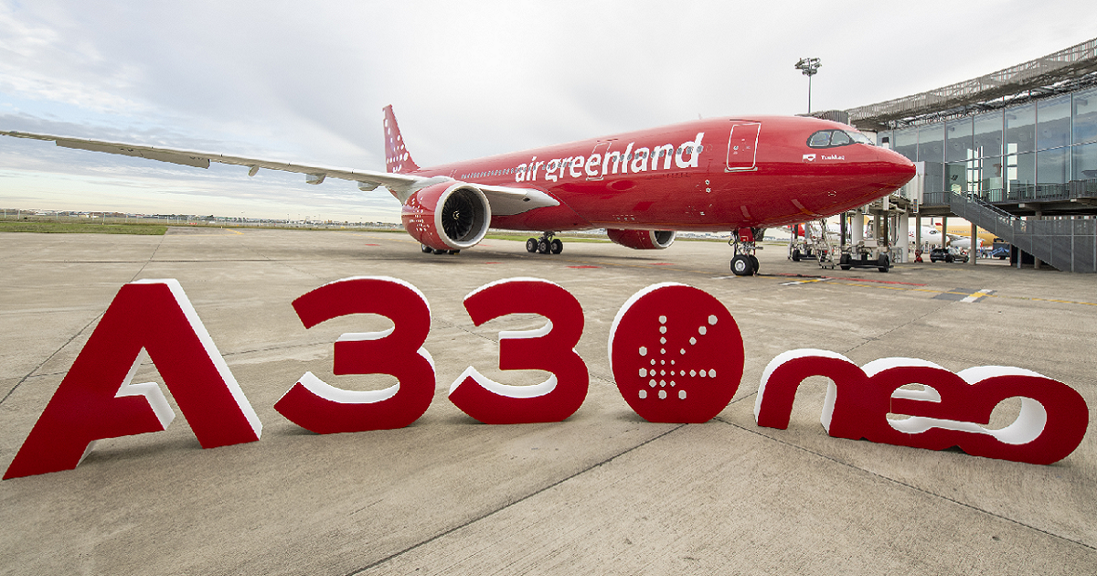 Air Greenland receives its first A330neo