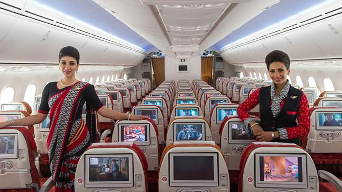 Air India to reserve 6 front seats for women