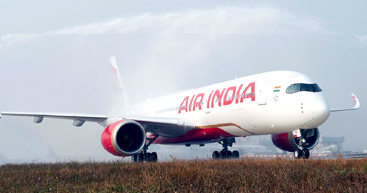 Air India first A350