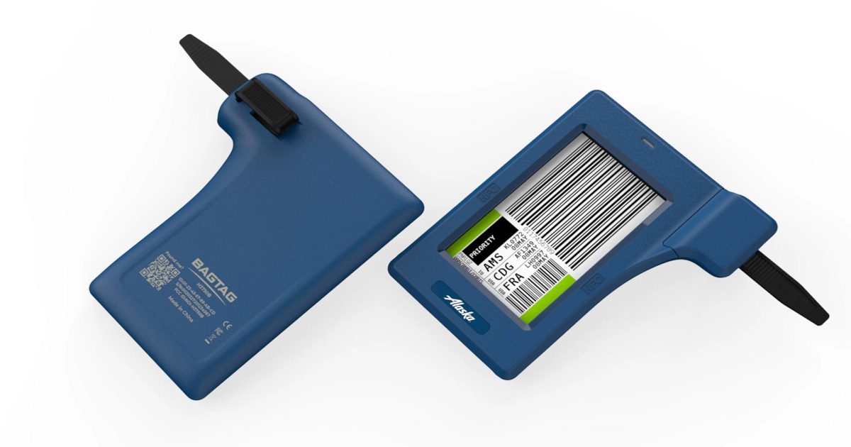 Alaska Airlines plans electronic bag tags for late 2022
