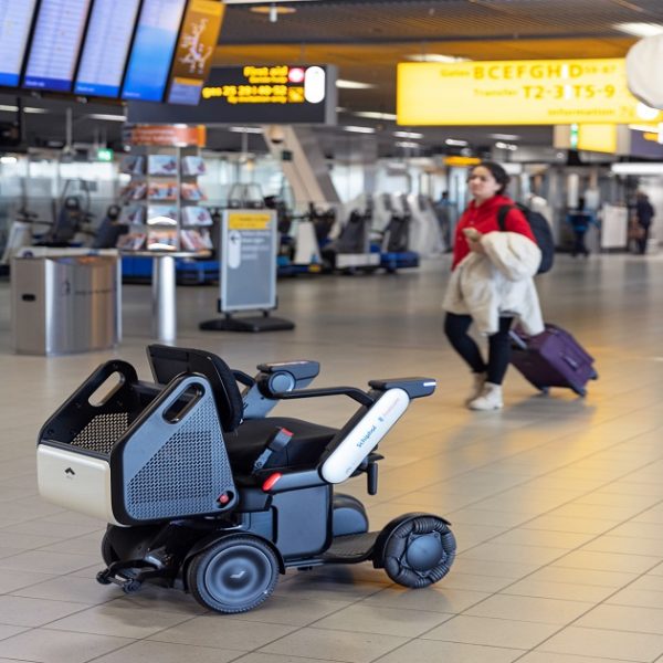 Amsterdam Schiphol trials autonomous wheelchairs