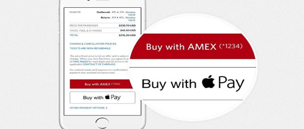 Apple Pay now on Delta app