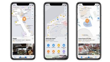 Apple indoor maps - SYD-EDI-HIA