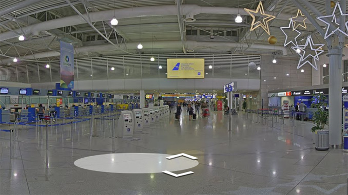 Athens Airport now on Google Street View and Indoor Maps