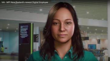 Auckland Airport digital employee