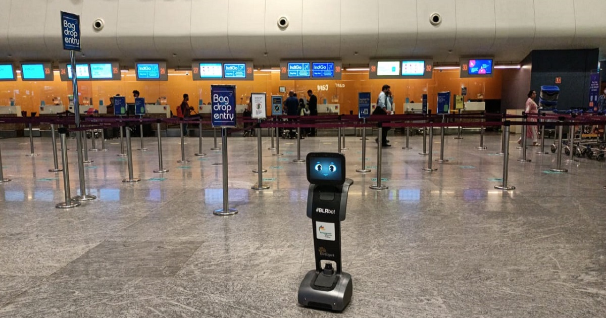 Bengaluru Airport tests robots to assist passengers