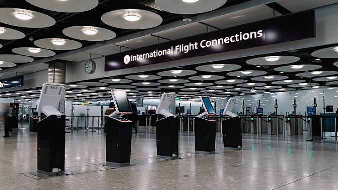 British Airways Heathrow T5 connections area
