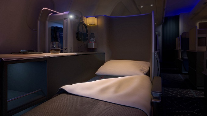 Brussels Airlines new long-haul Business Class lie-flat seat