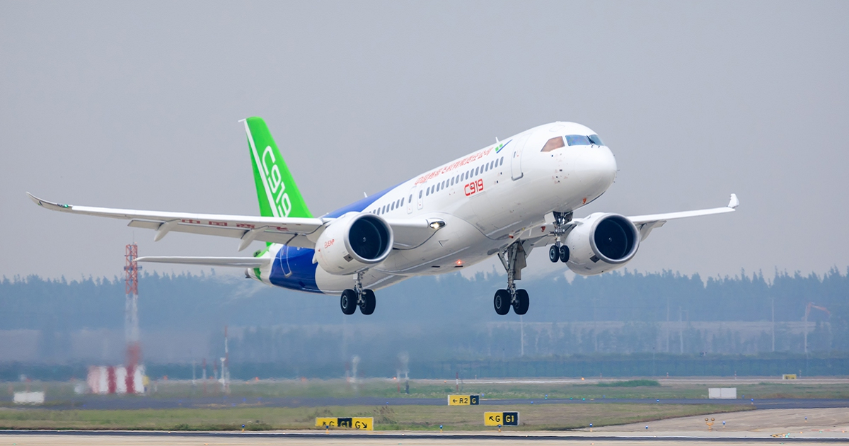 China Eastern Airlines receives first ever C919