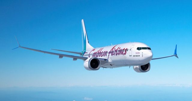 Caribbean Airlines receives its first 737 MAX 8