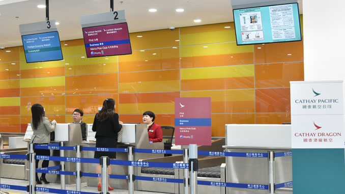 Cathay opens dedicated check-in at Shenzhen Shekou