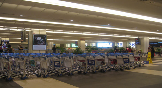 Changi smart baggage trolley management system