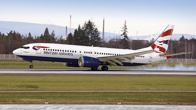 Comair receives its first Boeing 737 MAX
