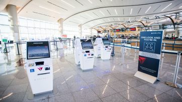 Delta biometric check-in