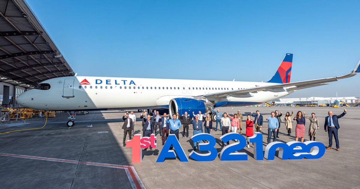 Delta first A321neo