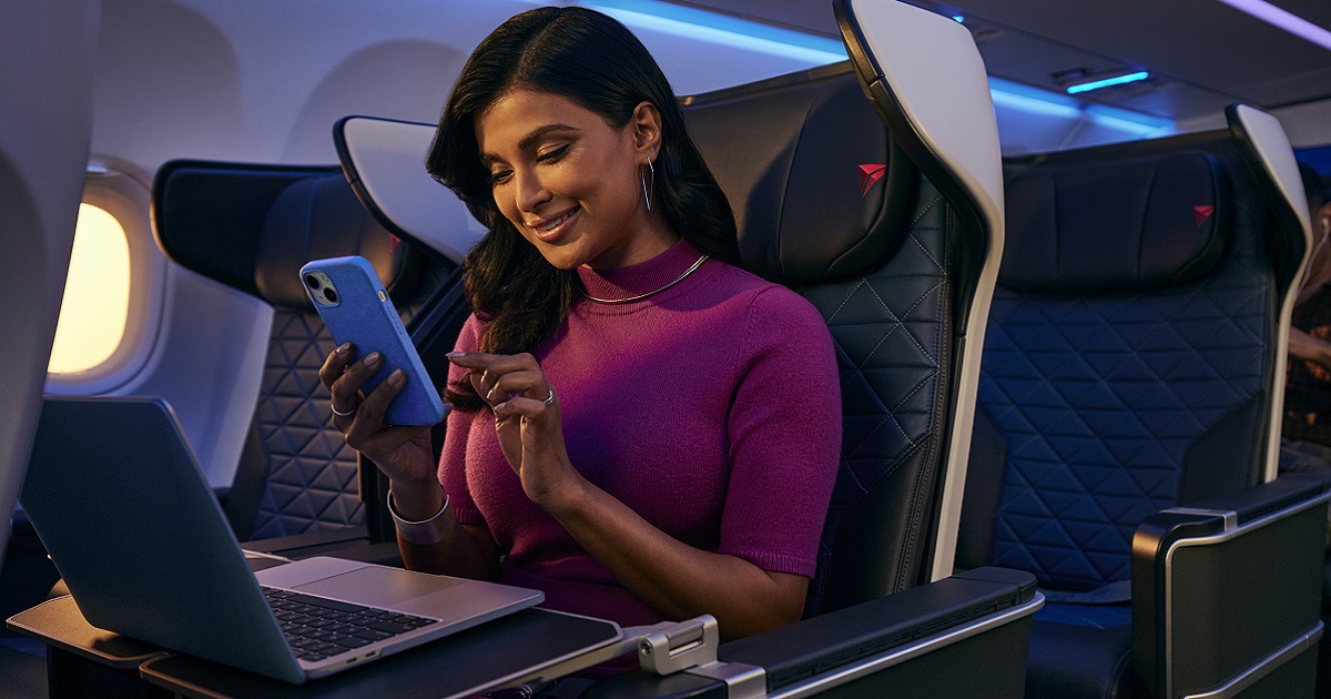 Delta’s Wi-Fi will be free on most domestic flights