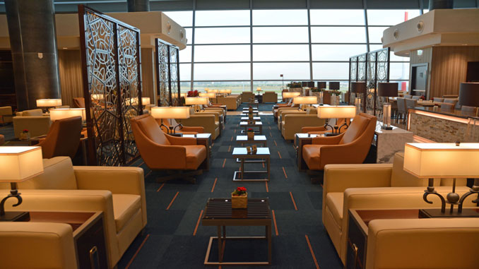 Emirates Rome lounge