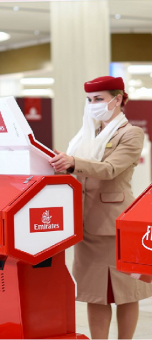 Emirates introduces mobile check-in desks at Dubai
