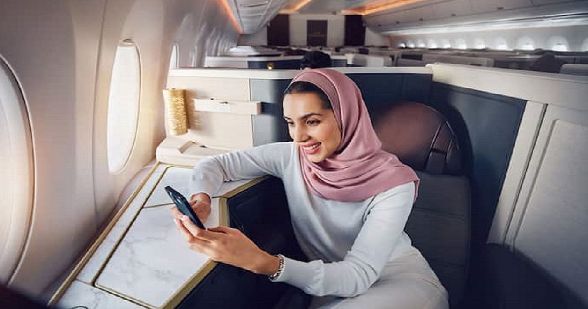 Etihad offers free inflight messaging and updates inflight Wi-Fi plans