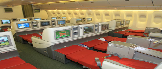 All Ethiopian 777s now have fully flat seats in Business