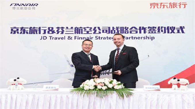 Finnair signs with JD Travel
