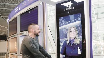 Frankfurt Airport has new interactive InfoGates