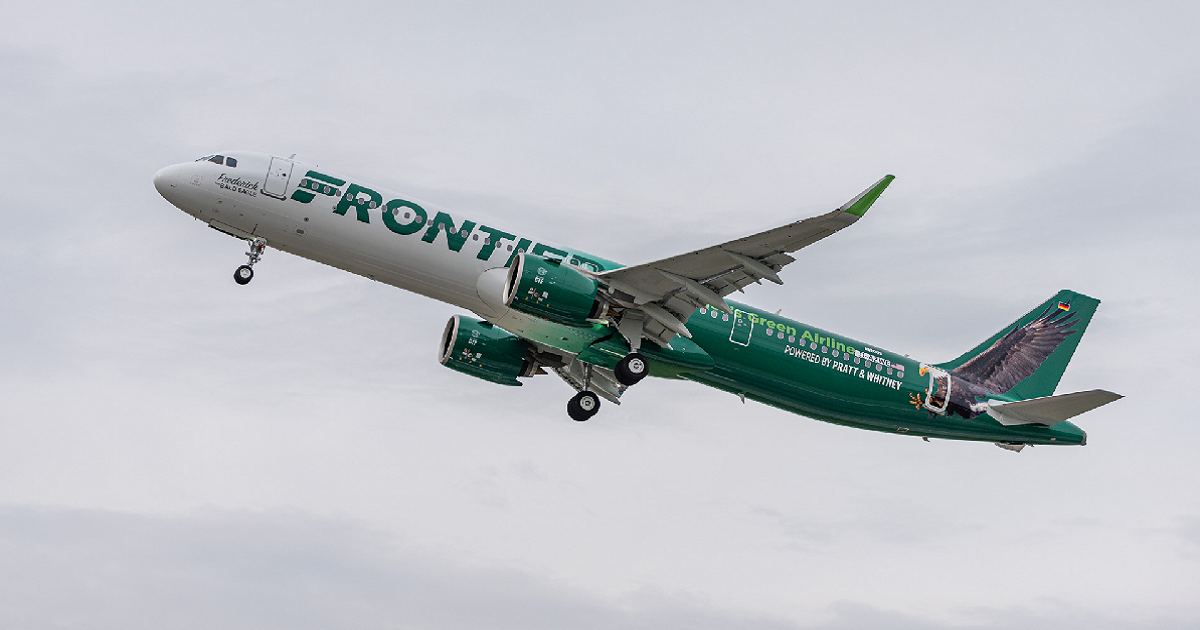 Frontier Airlines receives its first A321neo
