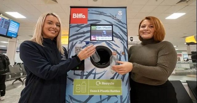 Glasgow Airport Reverse Vending Machine