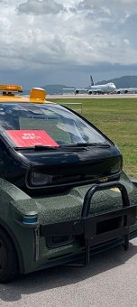 Hong Kong Airport’s unmanned patrol cars