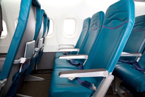 Hawaiian Airlines new interior cabin design for interisland aircraft