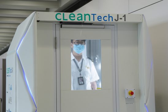 Hong Kong Airport trials robot cleaners and passenger disinfection