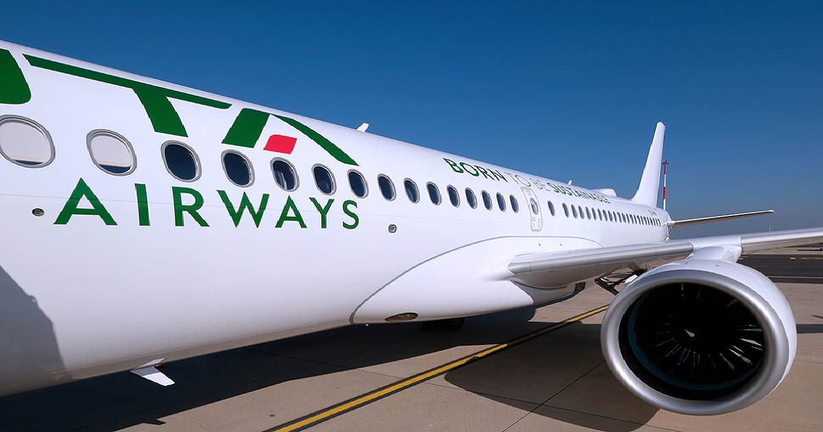 ITA Airways starts flights with Airbus A220