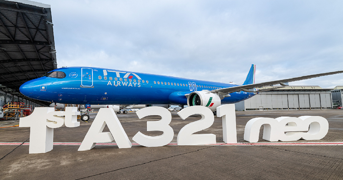 ITA Airways first Airbus A321neo