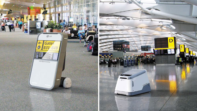 Robots are going to work at Incheon Airport