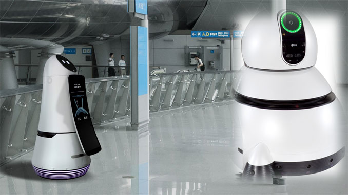 Robots arrive at Seoul's Incheon Airport