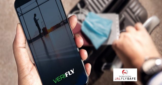 JAL adopts VeriFLY for flights to US