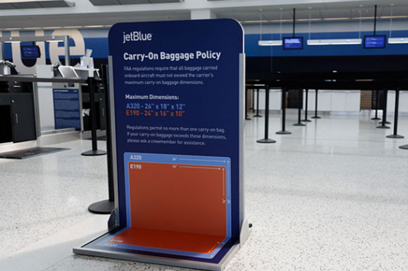 JetBlue starts charging for first checked bag - PASSENGER SELF SERVICE