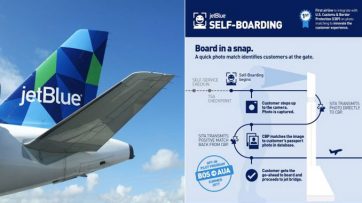 JetBlue to trial self-boarding using facial recognition